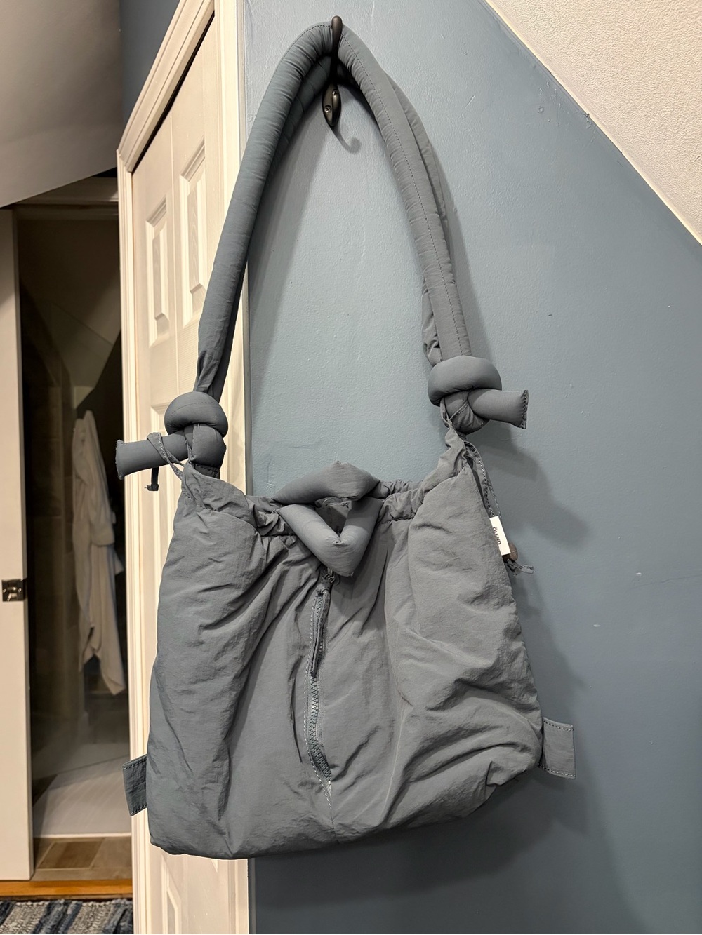 Olend Ona Soft Bag Coal Color - Picture 4 of 5